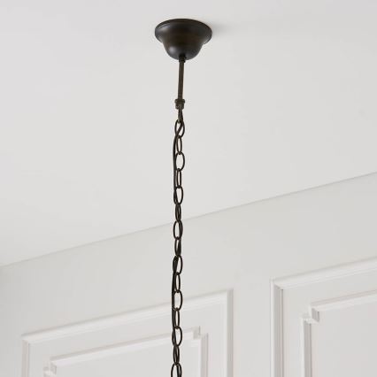 Endon 64162 - Suspension chaîne HECTOR 1xE27/60W/230V d. 40 cm