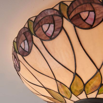 Endon 64173 - Plafondlamp HUTCHINSON 2xE27/60W/230V diameter 50 cm