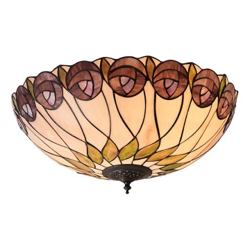 Endon 64173 - Plafonnier HUTCHINSON 2xE27/60W/230V d. 50 cm
