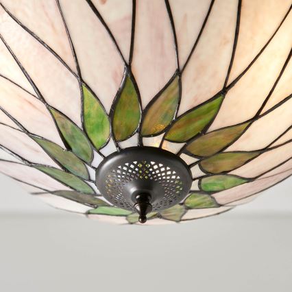 Endon 64175 - Hanglamp aan een ketting HUTCHINSON 3xE27/60W/230V diameter 40 cm