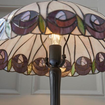 Endon 64177 - Lampe de table HUTCHINSON 1xE27/60W/230V d. 40 cm