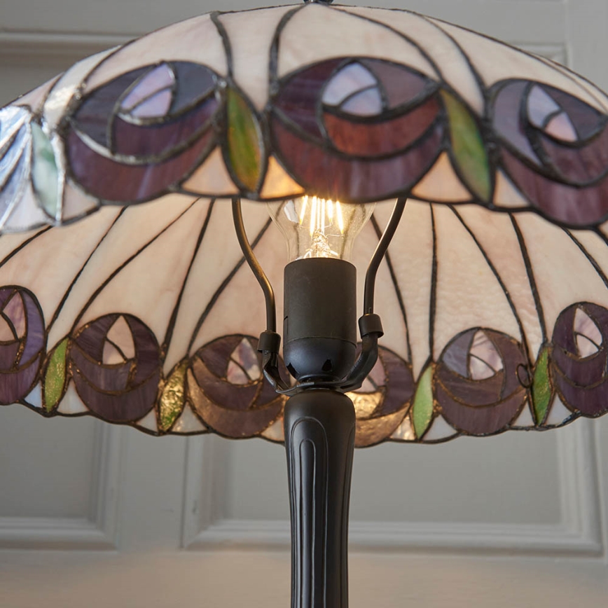 Endon 64177 - Lampe de table HUTCHINSON 1xE27/60W/230V d. 40 cm