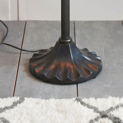 Endon 64192 - Vloerlamp JAMELIA 2xE27/60W/230V Ø 50 cm