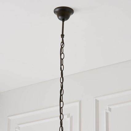 Endon 64194 - Tiffany-hanglamp aan ketting JAMELIA 3xE27/60W/230V Ø 50 cm