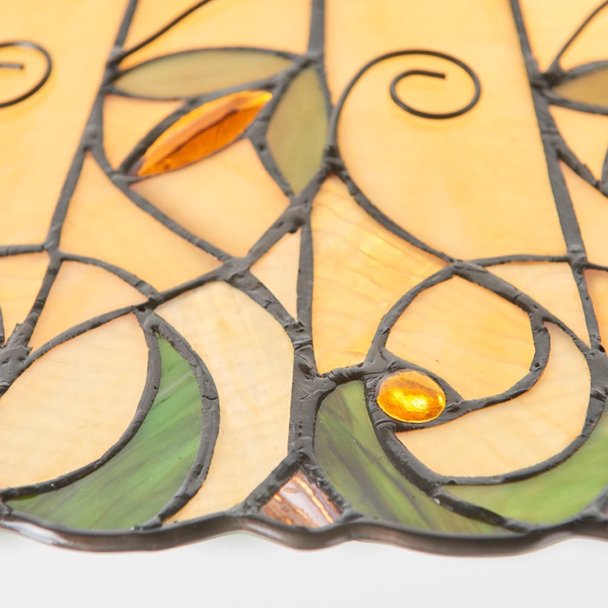 Endon 64194 - Tiffany-hanglamp aan ketting JAMELIA 3xE27/60W/230V Ø 50 cm