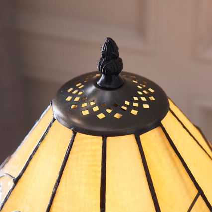 Endon 64195 - Lampe de table Tiffany JAMELIA 1xE27/60W/230V Ø 31 cm