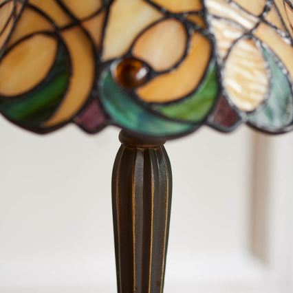 Endon 64196 - Lampe de table JAMELIA 1xE14/40W/230V d. 20 cm