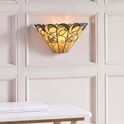 Endon 64198 - Tiffany wandlamp JAMELIA 1xE14/40W/230V