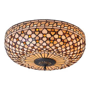 Endon 64276 - Plafondlamp MILLE FEUX 2xE27/60W/230V diameter 45 cm