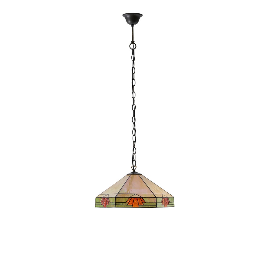 Endon 64285 - Hanglamp aan een ketting NEVADA 1xE27/60W/230V diameter 35 cm