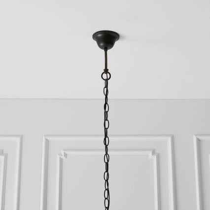 Endon 64285 - Hanglamp aan een ketting NEVADA 1xE27/60W/230V diameter 35 cm