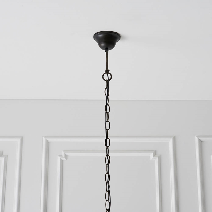 Endon 64285 - Suspension chaîne NEVADA 1xE27/60W/230V d. 35 cm
