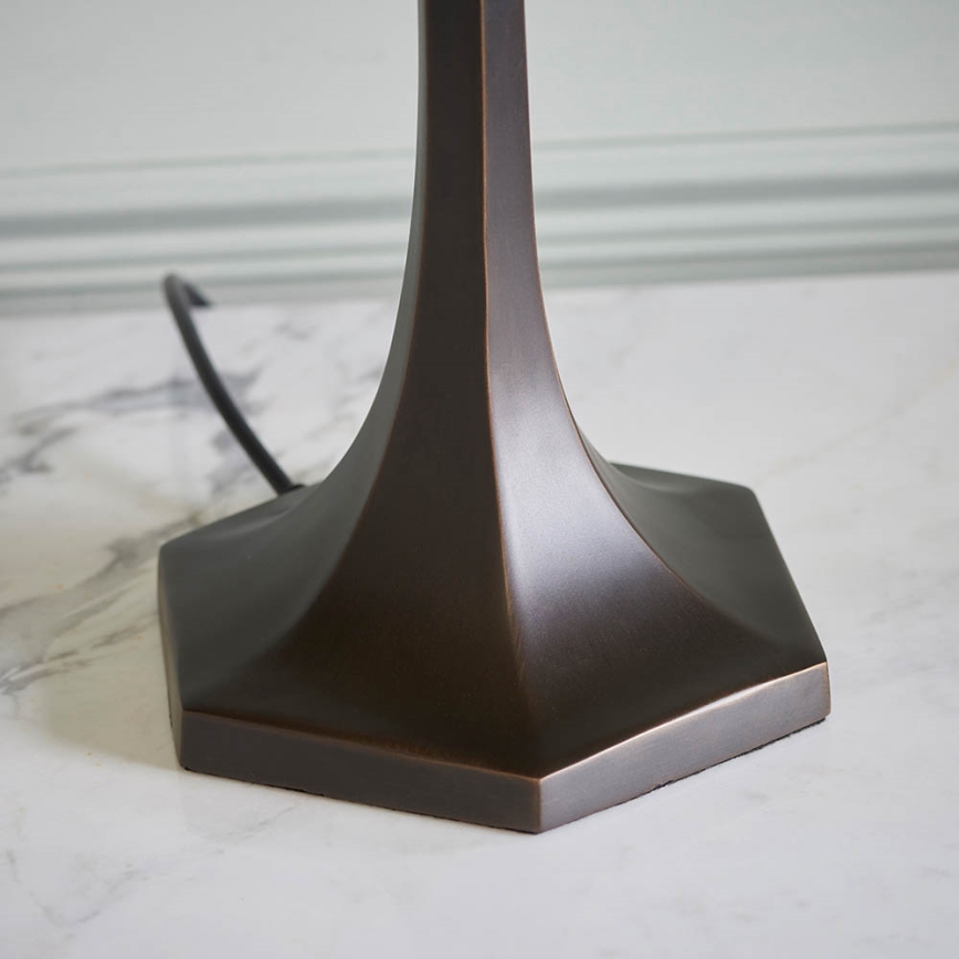 Endon 64286 - Lampe de table NEVADA 2xE27/60W/230V d. 40 cm