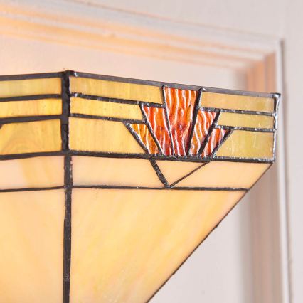 Endon 64288 - Wandlamp Tiffany NEVADA 1xE14/40W/230V