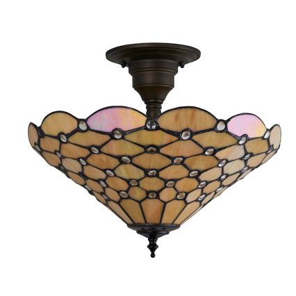 Endon 64300 - Bevestigde hanglamp PEARL 3xE27/60W/230V diameter 37 cm