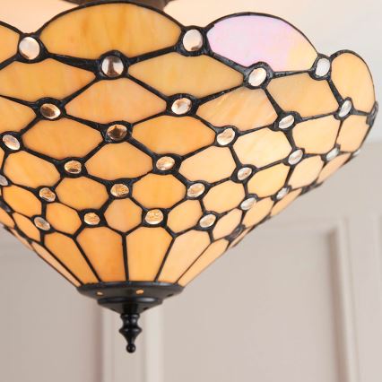 Endon 64300 - Bevestigde hanglamp PEARL 3xE27/60W/230V diameter 37 cm