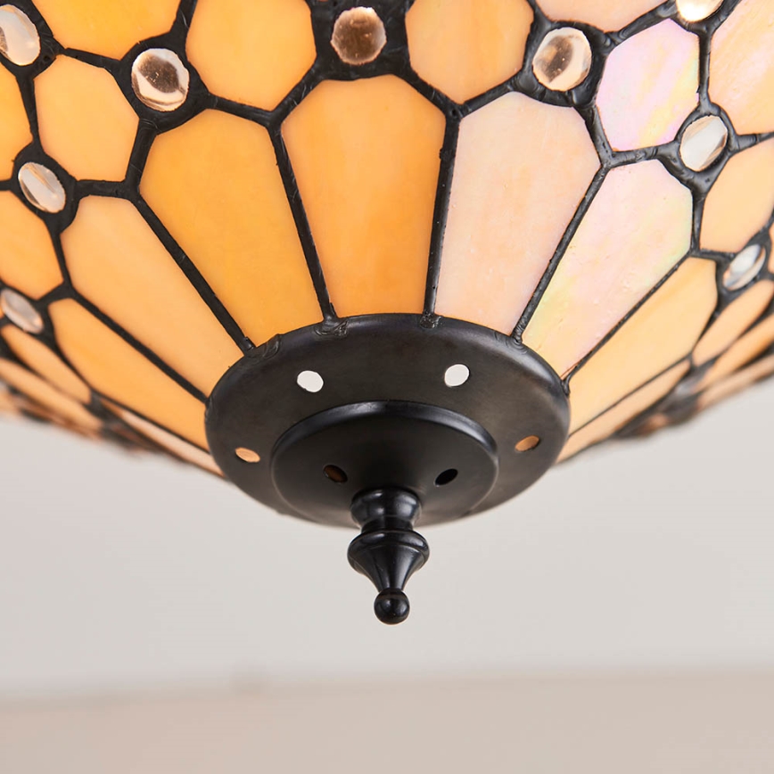 Endon 64300 - Bevestigde hanglamp PEARL 3xE27/60W/230V diameter 37 cm