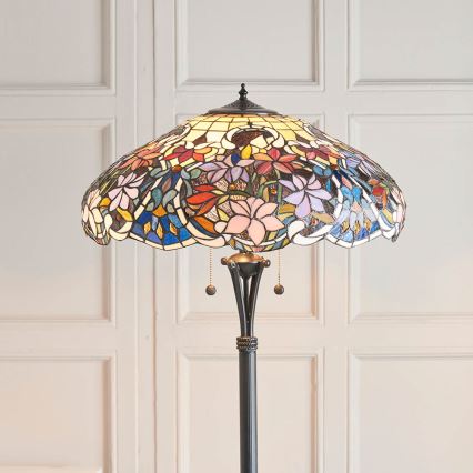 Endon 64323 - Lampadaire SULLIVAN 2xE27/60W/230V, diamètre 56 cm