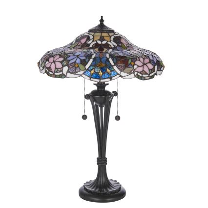 Endon 64326 - Lampe de table SULLIVAN 2xE27/60W/230V d. 40 cm