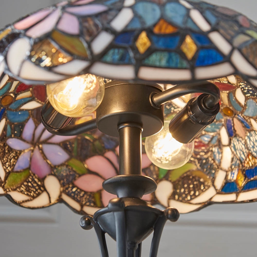 Endon 64327 - Lampe de table SULLIVAN 2xE14/40W/230V d. 30 cm