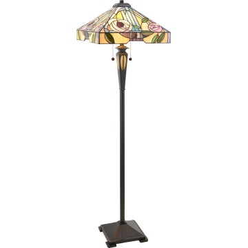 Endon 64383 - Vloerlamp WILLIOW 2xE27/60W/230V Ø 42,5 cm