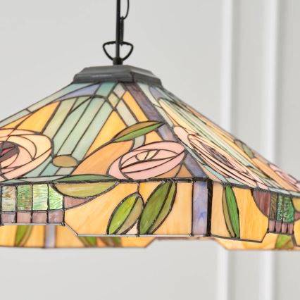 Endon 64384 - Kroonluchter met ketting WILLOW 3xE27/60W/230V