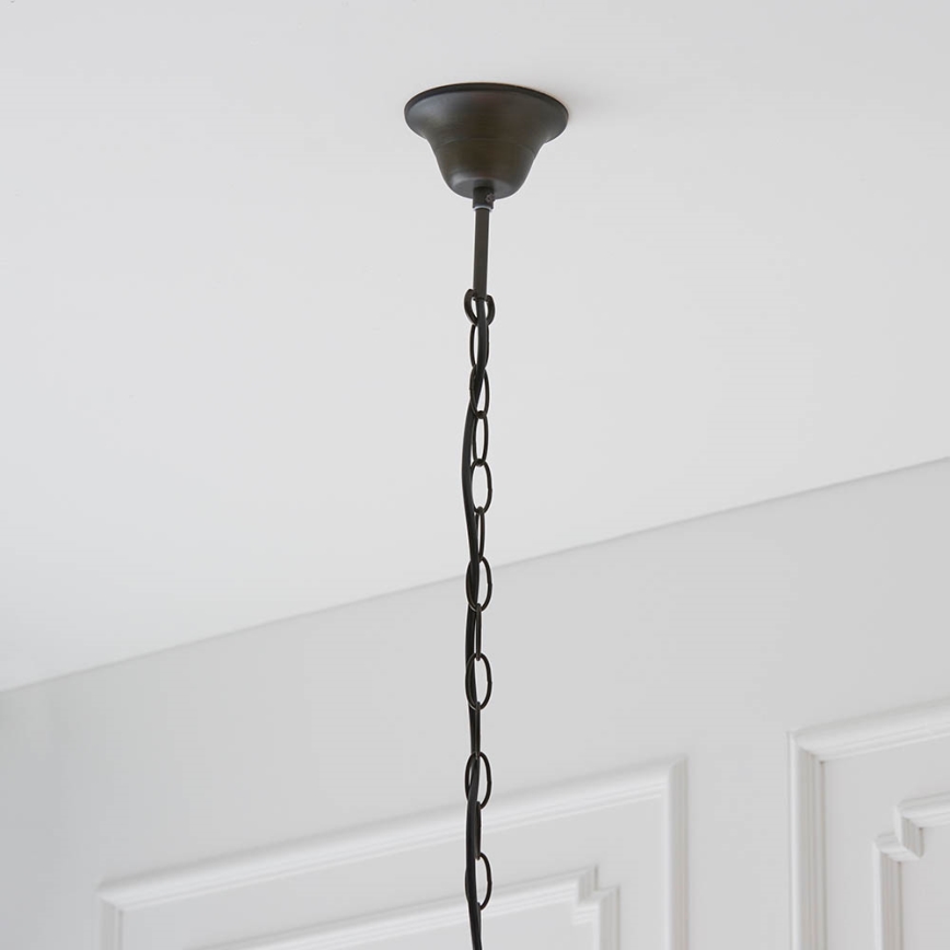 Endon 64384 - Kroonluchter met ketting WILLOW 3xE27/60W/230V