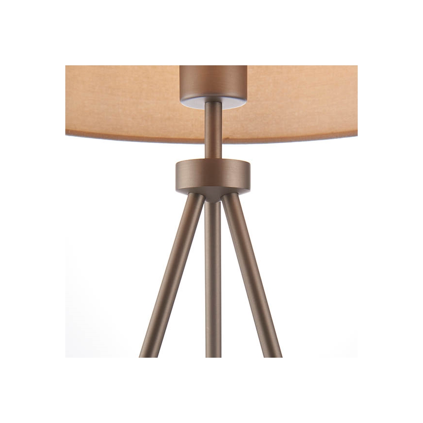 Endon 66986 - Lampe de table TRI 1xE27/40W/230V laiton/beige