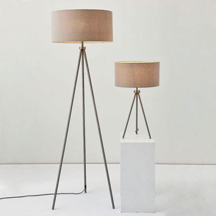 Endon 66987 - Lampadaire TRI 1xE27/60W/230V beige
