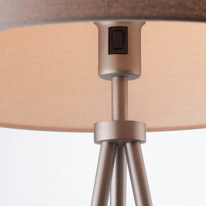 Endon 66987 - Lampadaire TRI 1xE27/60W/230V beige
