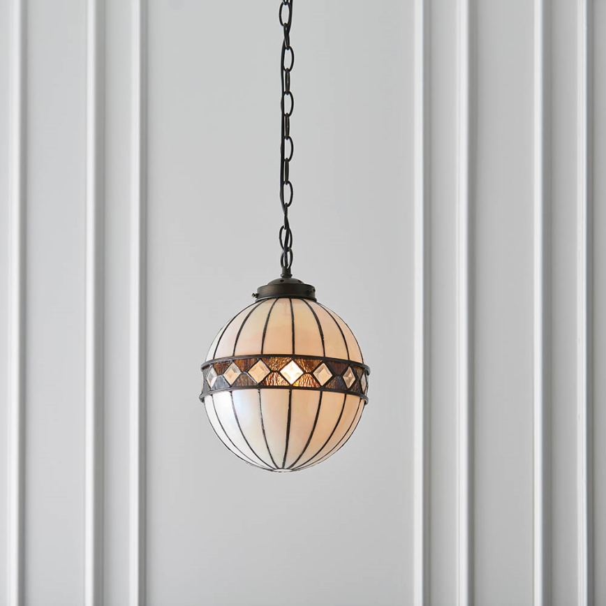 Endon 67044 - Hanglamp aan een ketting FARGO 1xE14/40W/230V diameter 25,5 cm