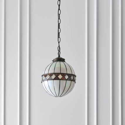 Endon 67044 - Hanglamp aan een ketting FARGO 1xE14/40W/230V diameter 25,5 cm