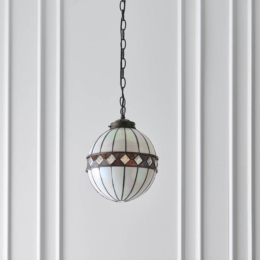 Endon 67044 - Hanglamp aan een ketting FARGO 1xE14/40W/230V diameter 25,5 cm
