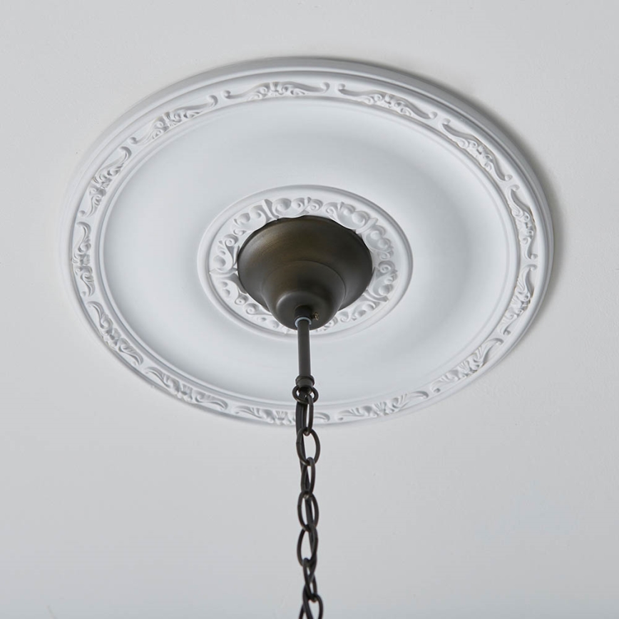Endon 67044 - Hanglamp met ketting Tiffany FARGO 1xE14/40W/230V Ø 25,5 cm