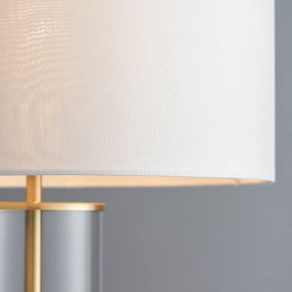 Endon 68802 - Dimbare tafellamp met aanraakbediening LESSINA 1xE27/10W/230V goud/wit