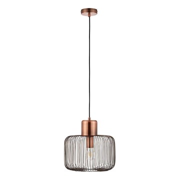Endon 68986 - Suspension sur câble NICOLA 1xE27/40W/230V cuivrée