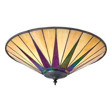 Endon 70240 - Plafonnier DARK STAR 2xE27/40W/230V d. 49 cm