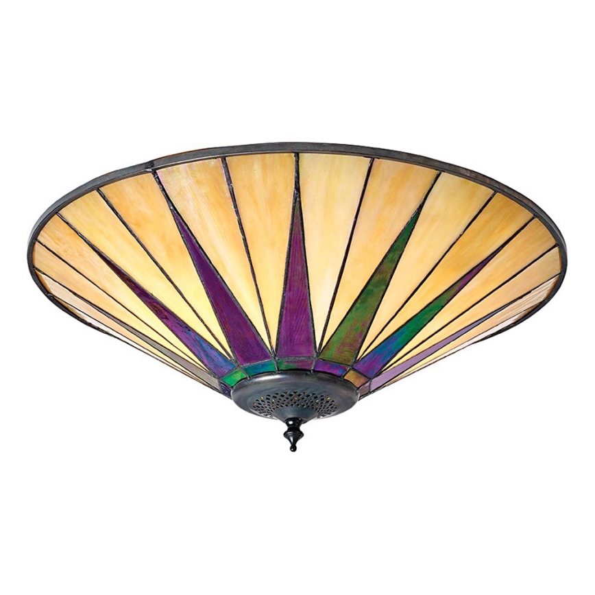 Endon 70240 - Plafonnier DARK STAR 2xE27/40W/230V d. 49 cm