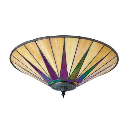 Endon 70240 - Plafonnier DARK STAR 2xE27/40W/230V d. 49 cm