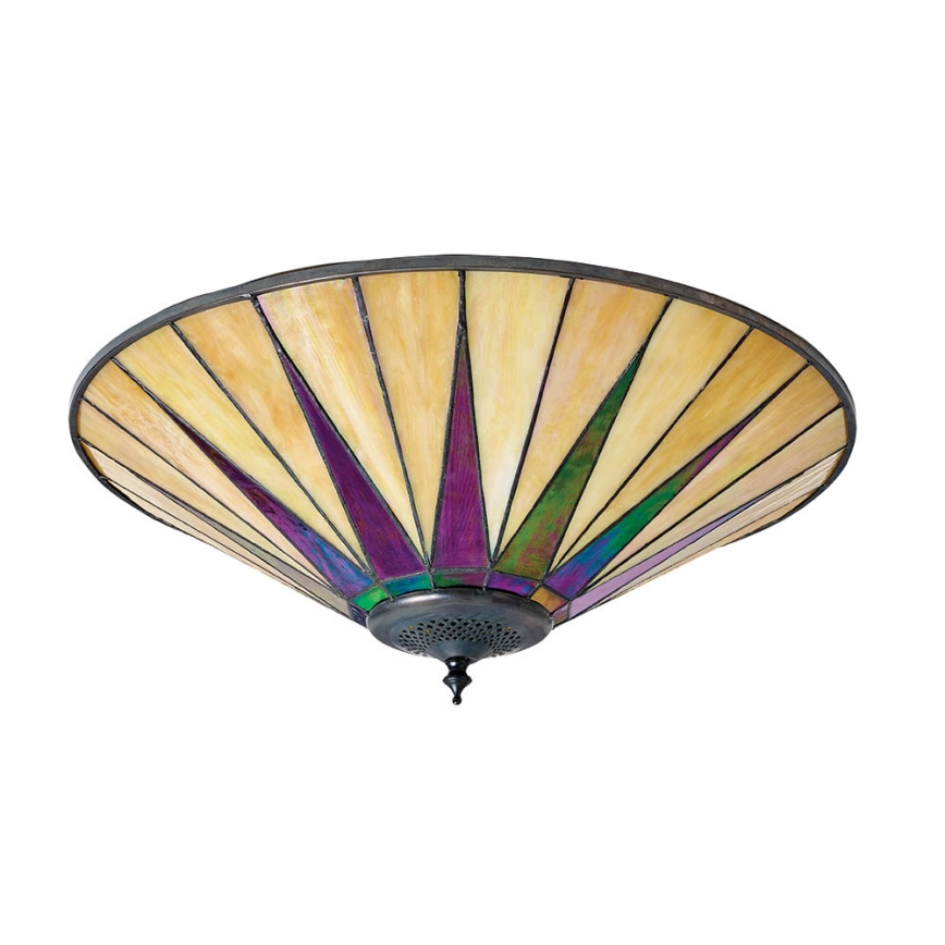 Endon 70240 - Plafonnier DARK STAR 2xE27/40W/230V d. 49 cm