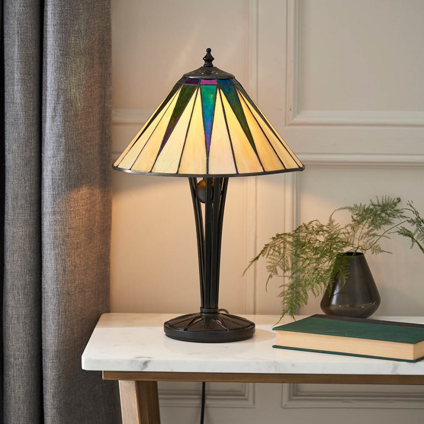 Endon 70367 - Lampe de table DARK STAR 1xE14/40W/230V d. 30 cm
