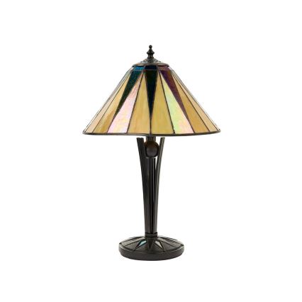 Endon 70367 - Lampe de table Tiffany DARK STAR 1xE14/40W/230V Ø 30 cm