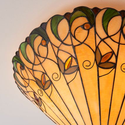 Endon 70706 - Plafonnier JAMELIA 2xE27/60W/230V d. 50 cm