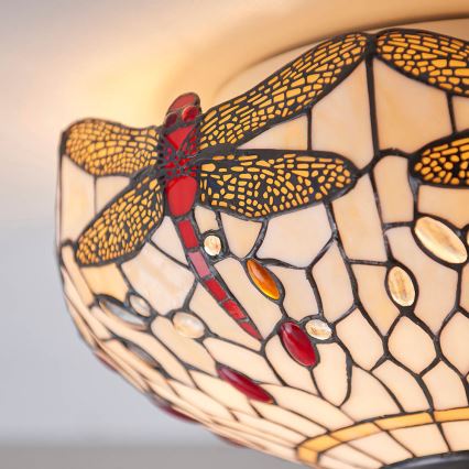 Endon 70723 - Plafondlamp LIBELLE 2xE27/60W/230V diameter 41 cm