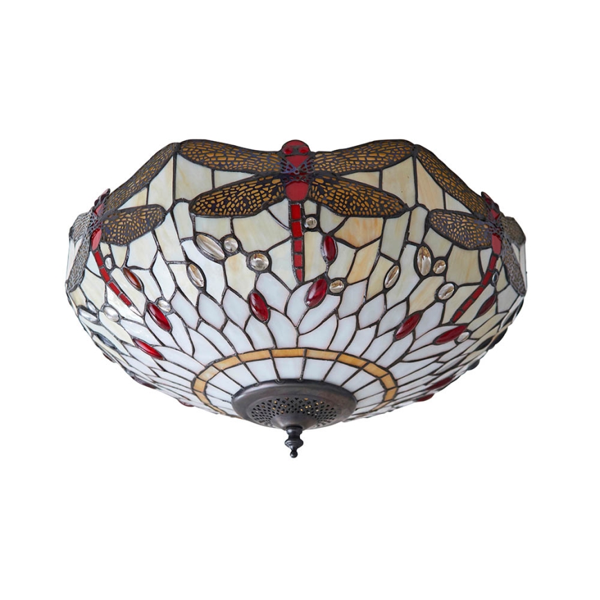 Endon 70723 - Plafonnier LIBELLULE 2xE27/60W/230V d. 41 cm