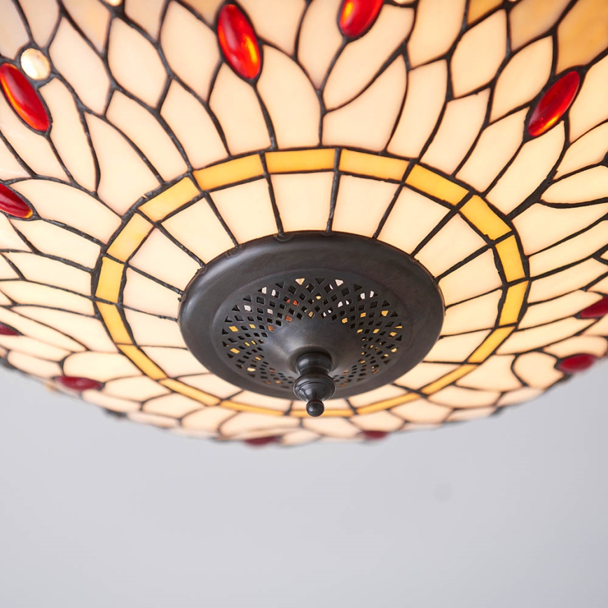 Endon 70723 - Plafonnier LIBELLULE 2xE27/60W/230V d. 41 cm