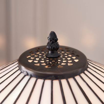 Endon 70935 - Lampe de table Tiffany FARGO 2xE27/60W/230V diam. 41,5 cm