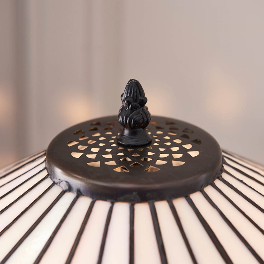 Endon 70935 - Lampe de table Tiffany FARGO 2xE27/60W/230V diam. 41,5 cm