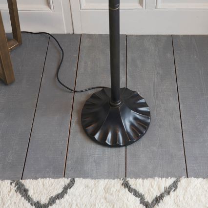 Endon 70936 - Vloerlamp FARGO 2xE27/60W/230V Ø 50 cm