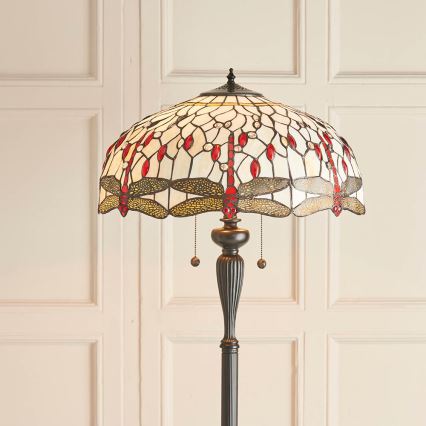 Endon 70940 - Lampadaire DRAGONFLY 2xE27/60W/230V Ø 50 cm